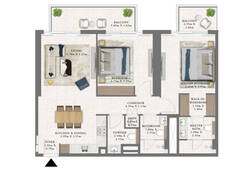 2 bedroom apartment